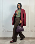 Blazer Oversize Bordeaux