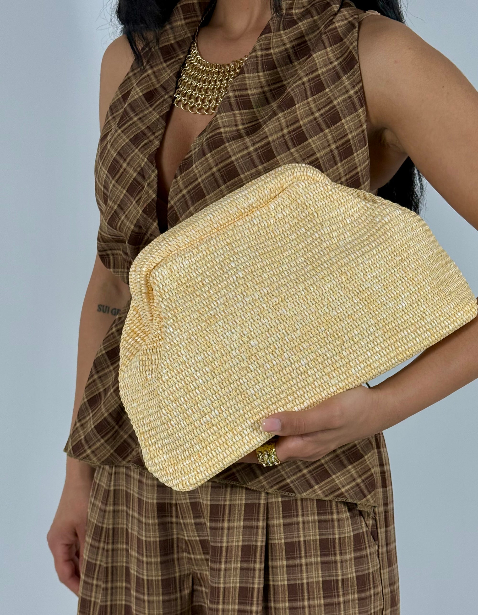 Clutch Merida Beige