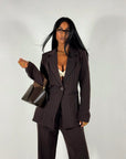 Tailleur Milano Marrone