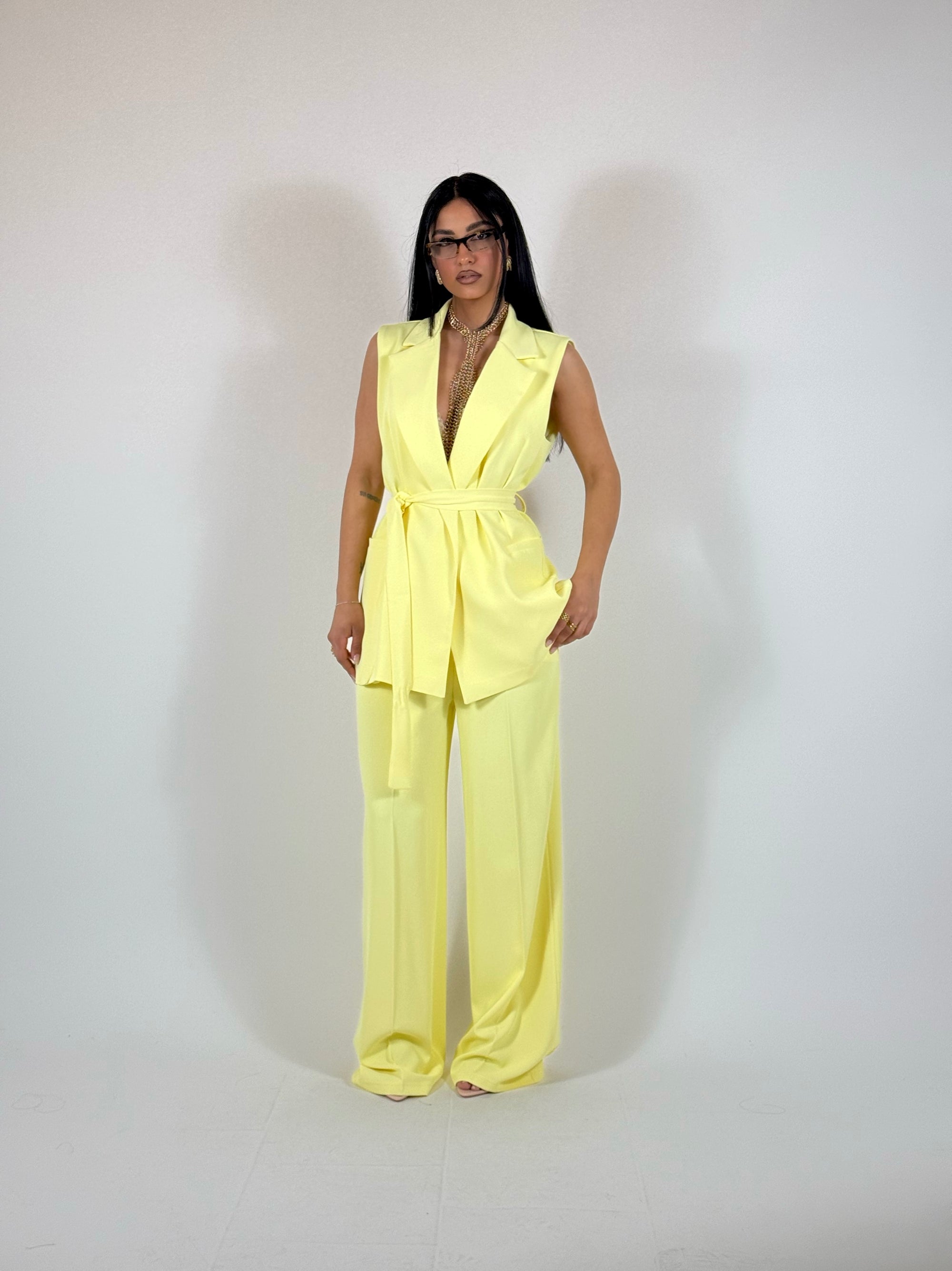 Tailleur District Giallo