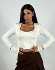 Maglia Crop Basic