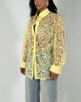 Camicia Yellow Shine