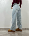 Jeans Wide Leg Chiaro