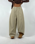 Pantalone Tec Balloon Beige
