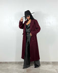 Cappotto Couture Bordeaux