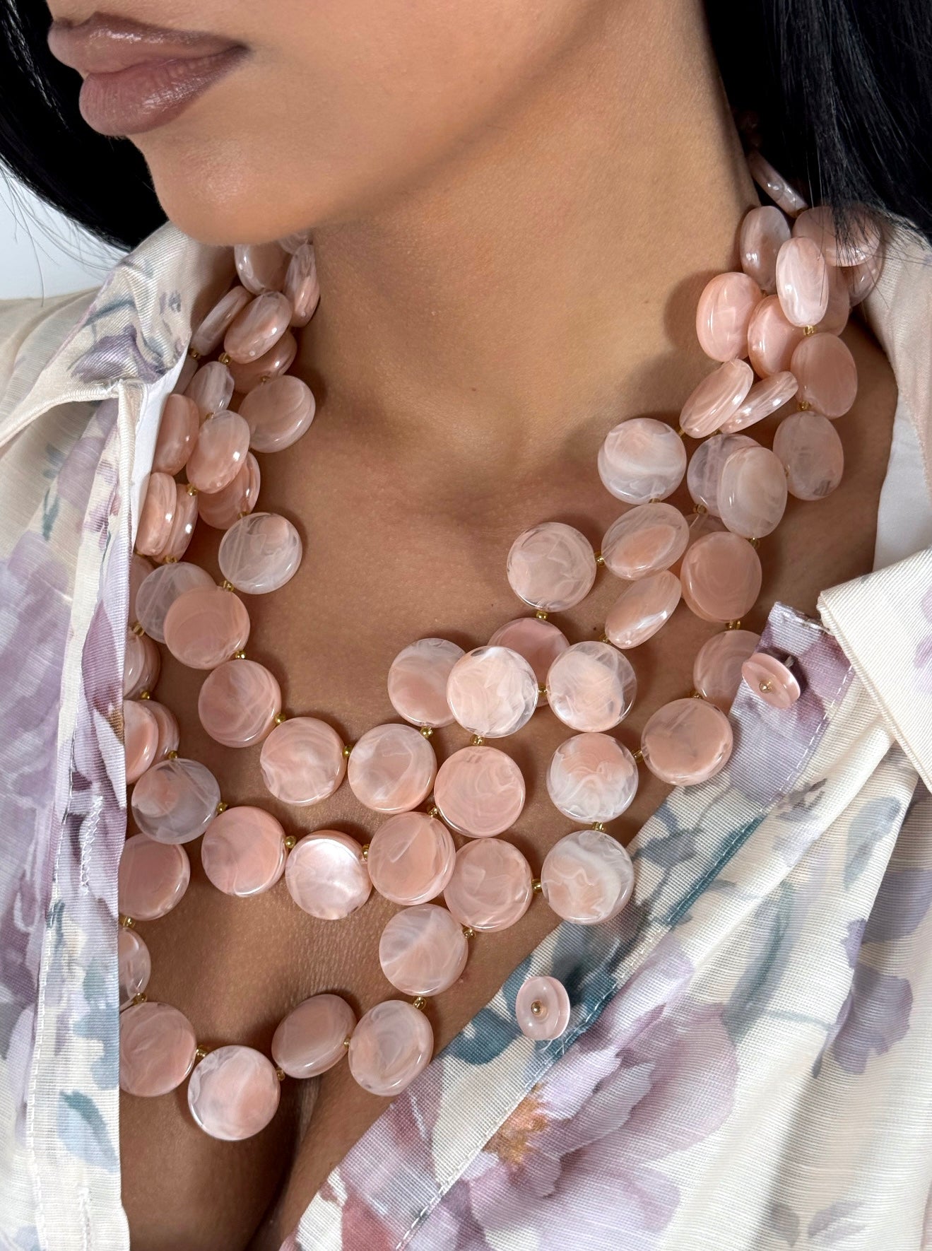 Collana Ethereal Rosa