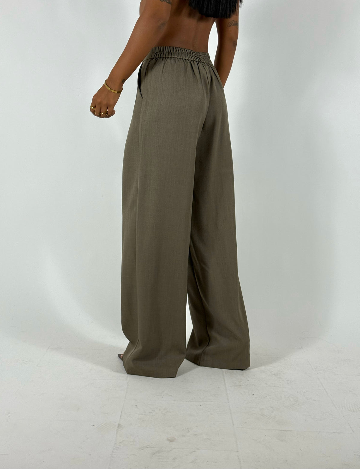 Pantalone Dritto Tortora