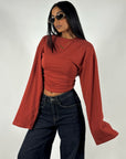 Shirt Flare Sleeve