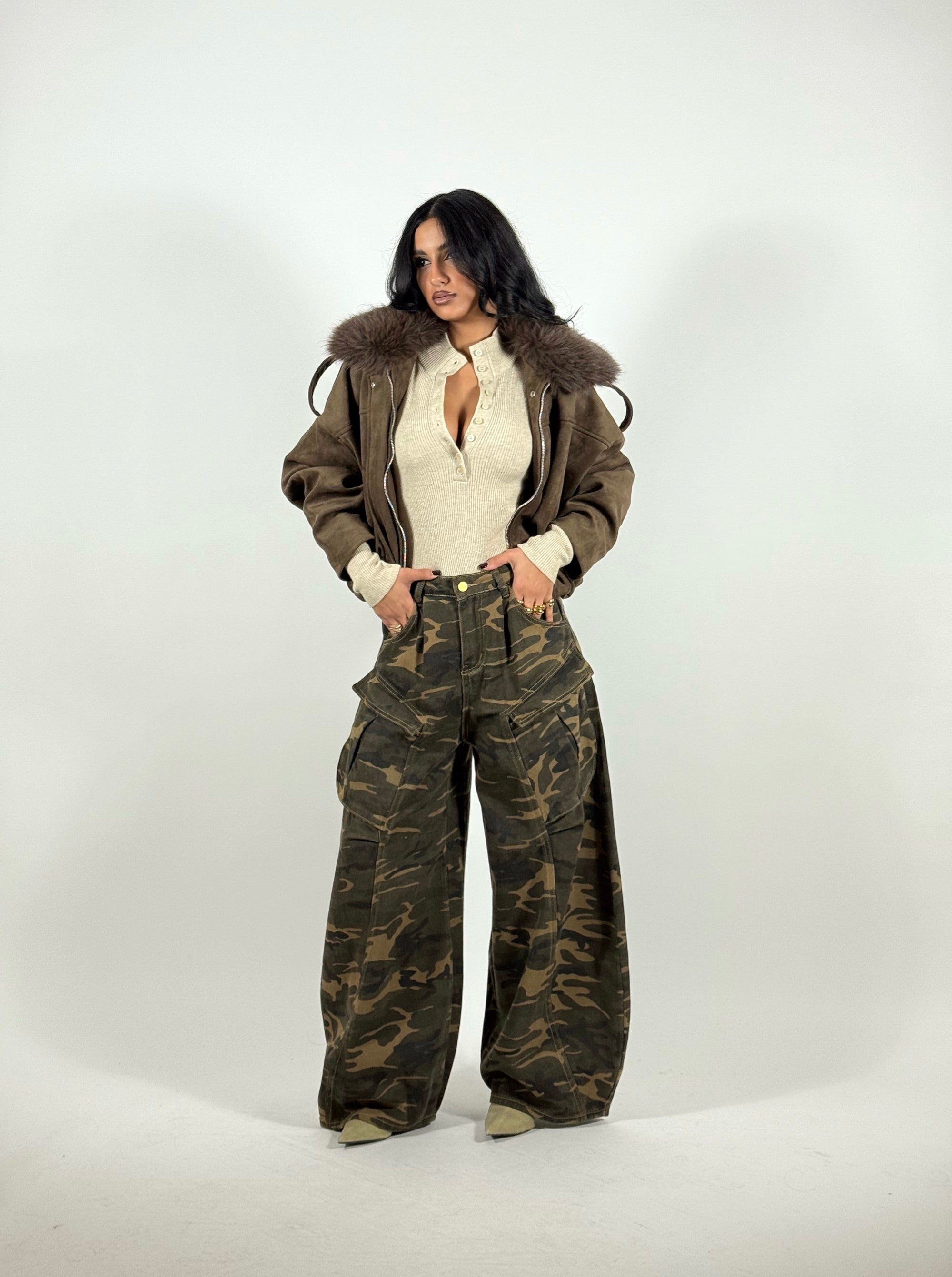 Jeans Balloon Military