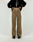 Pantalone Velluto Biscotto