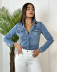 Camicia Denim Slim