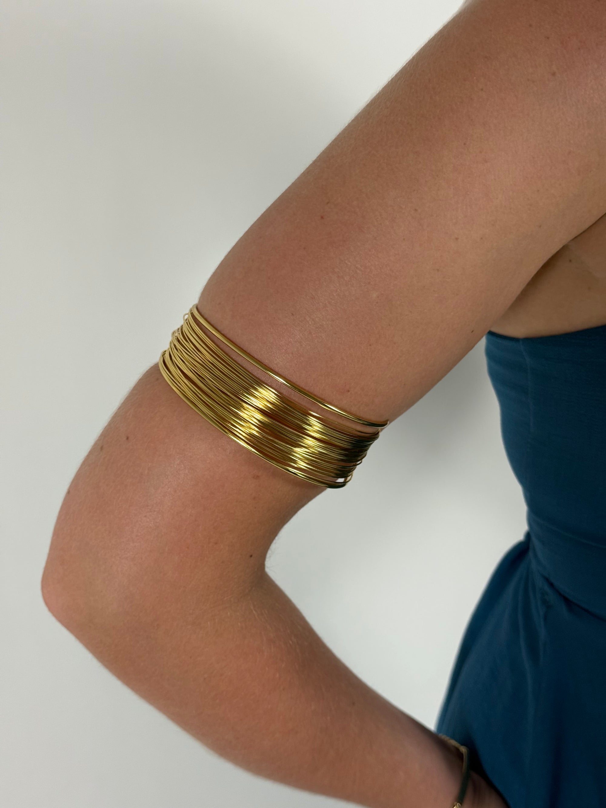 Bracciale Schiava Fili Oro