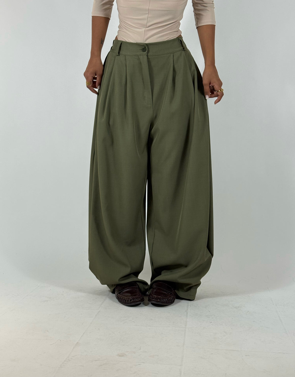 Pantalone Balloon Pinces