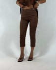 Pantalone Capri Marrone