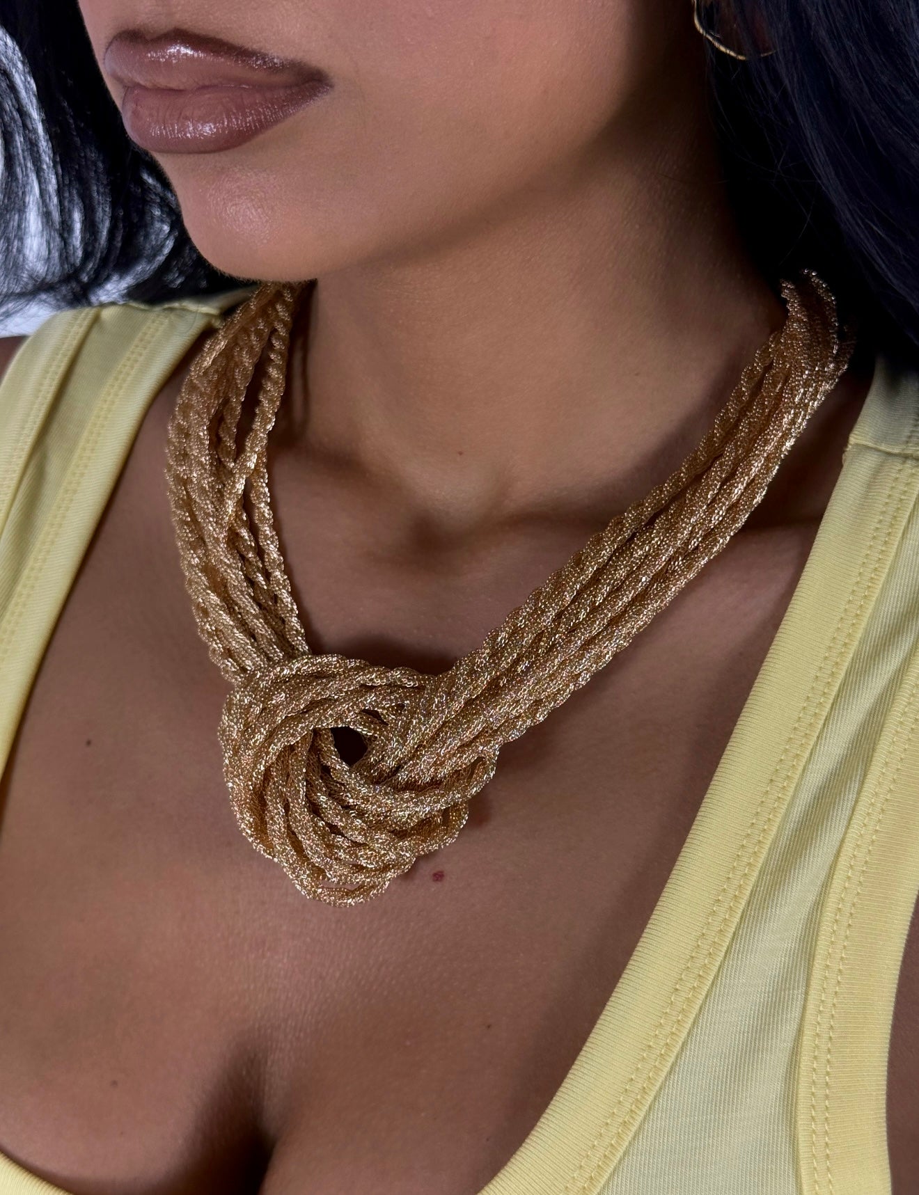 Collana Gold Knot