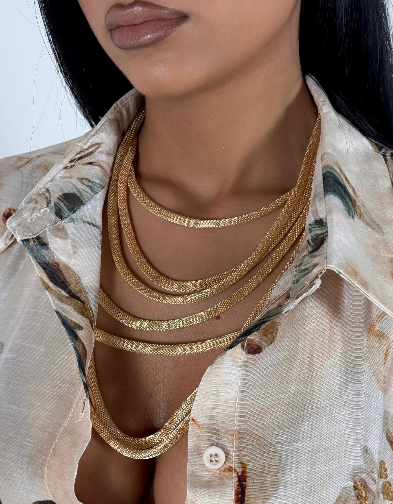 Collana Golden Layers