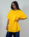 T-Shirt Ecopelle Yellow