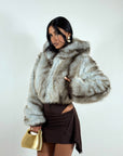Eco Pelliccia Husky Polvere