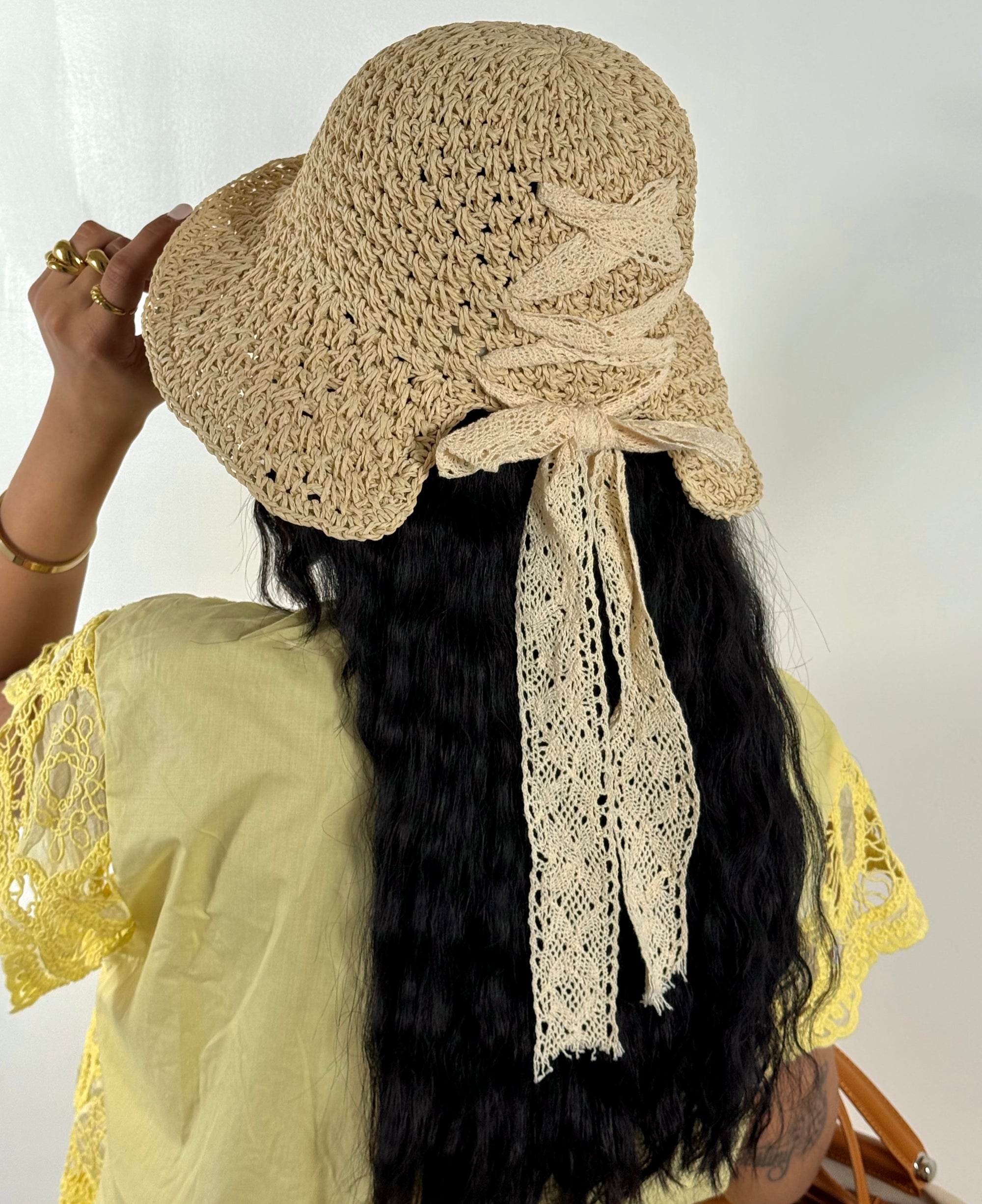 Cappello Paglia con Fiocco