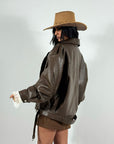 Jacket Oversize Brown