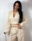 Tailleur Madame Beige