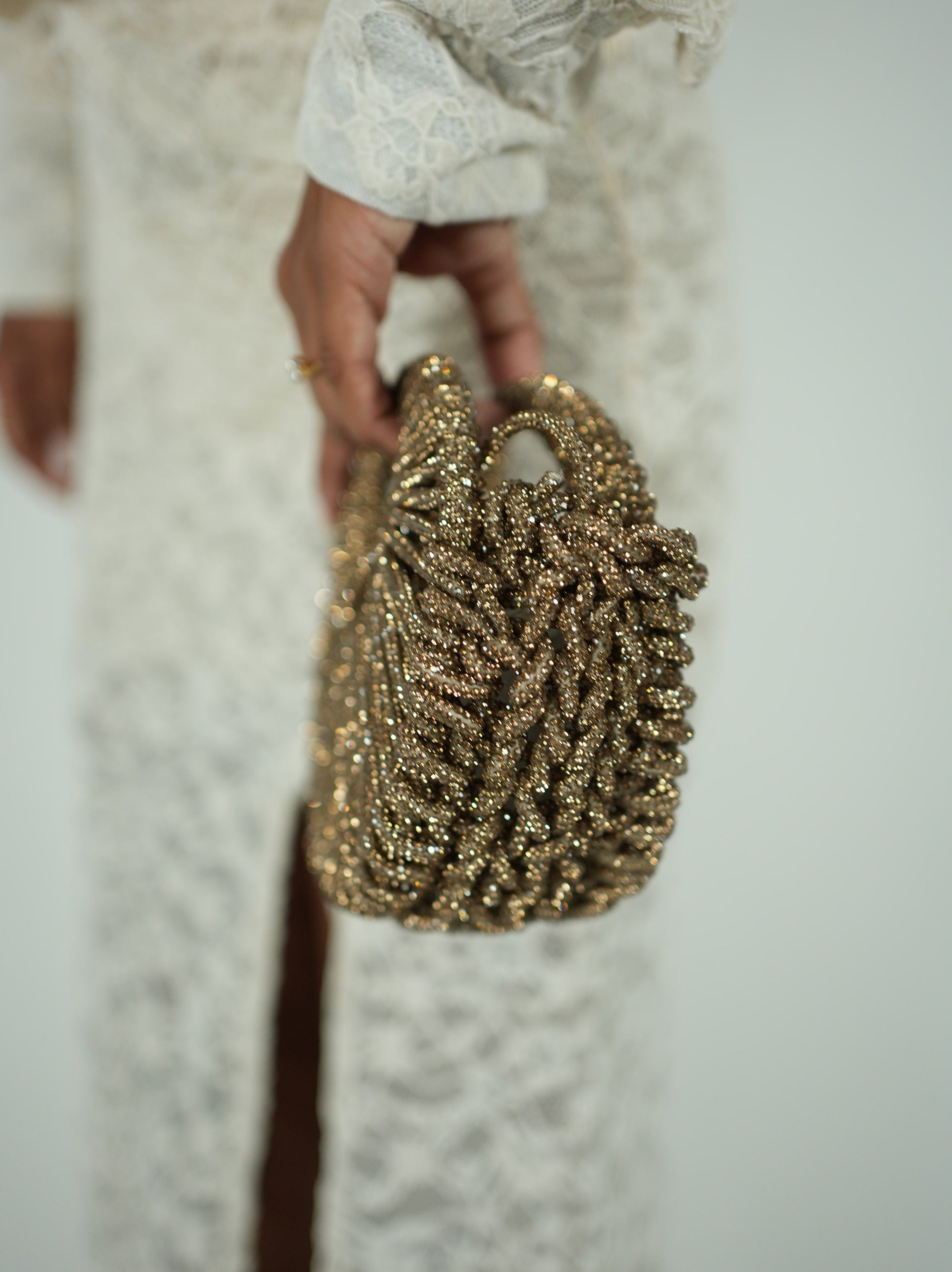 Borsa Moon Shine Bronzo