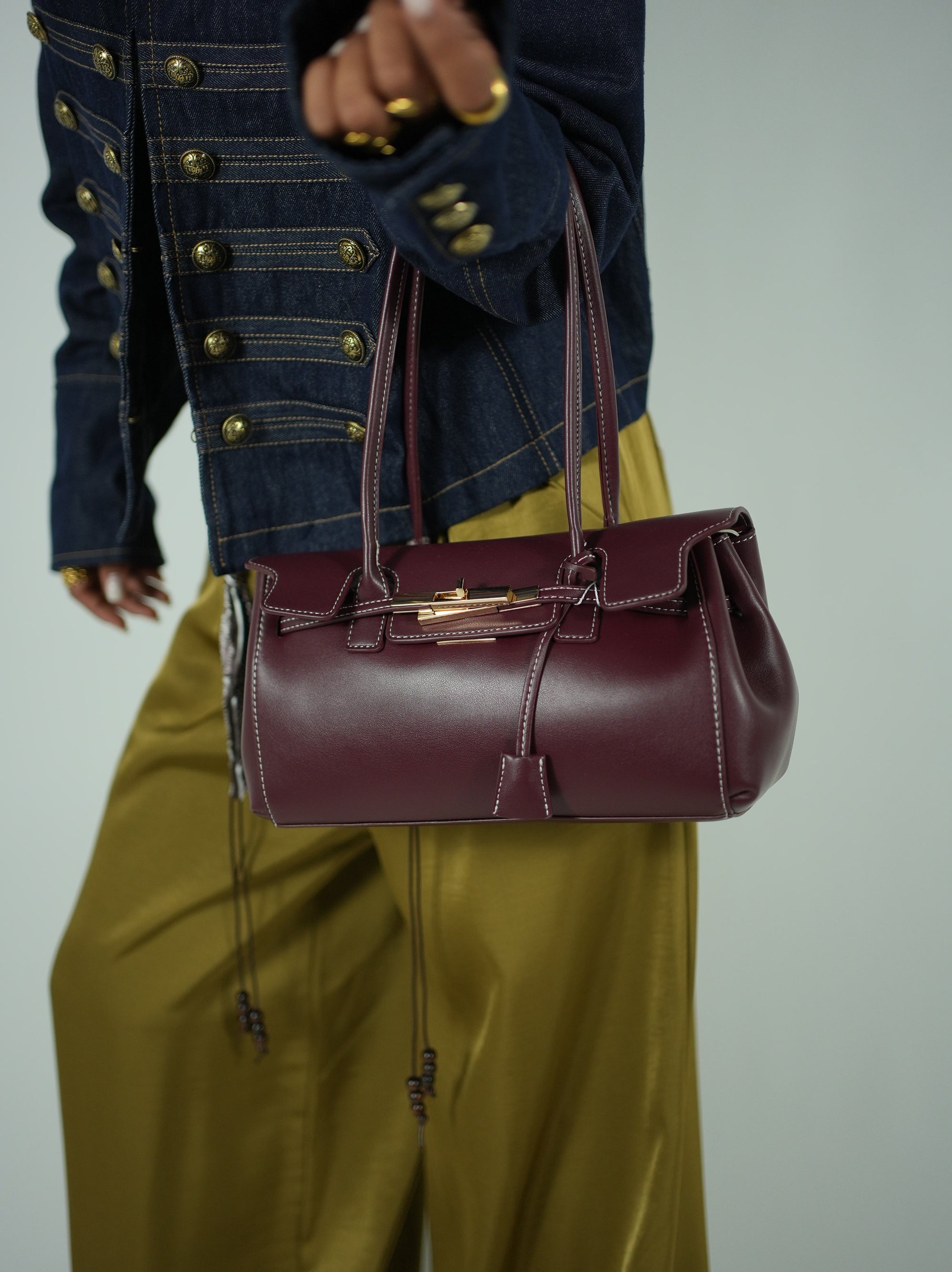 Borsa Amelie Bordeaux