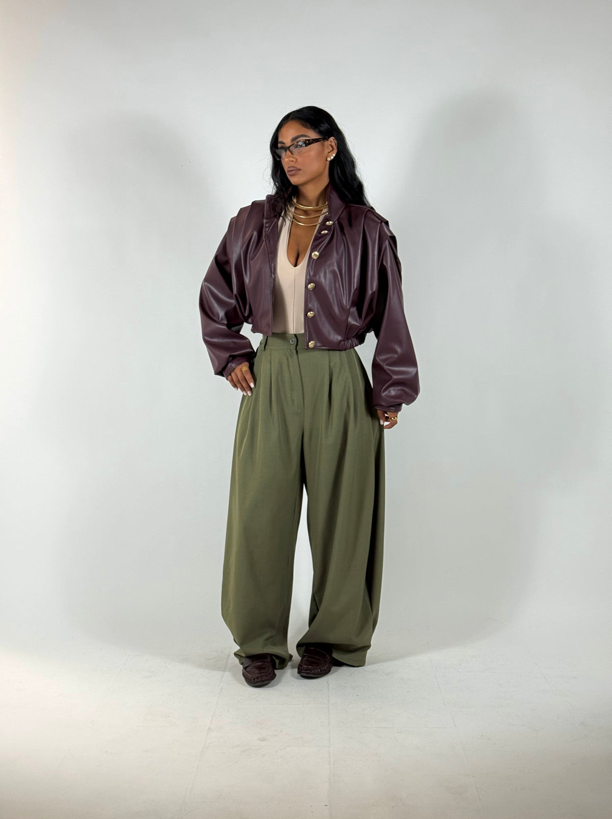 Pantalone Balloon Pinces