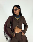 Tailleur Tokyo Marrone