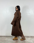 Cappotto Couture Marrone