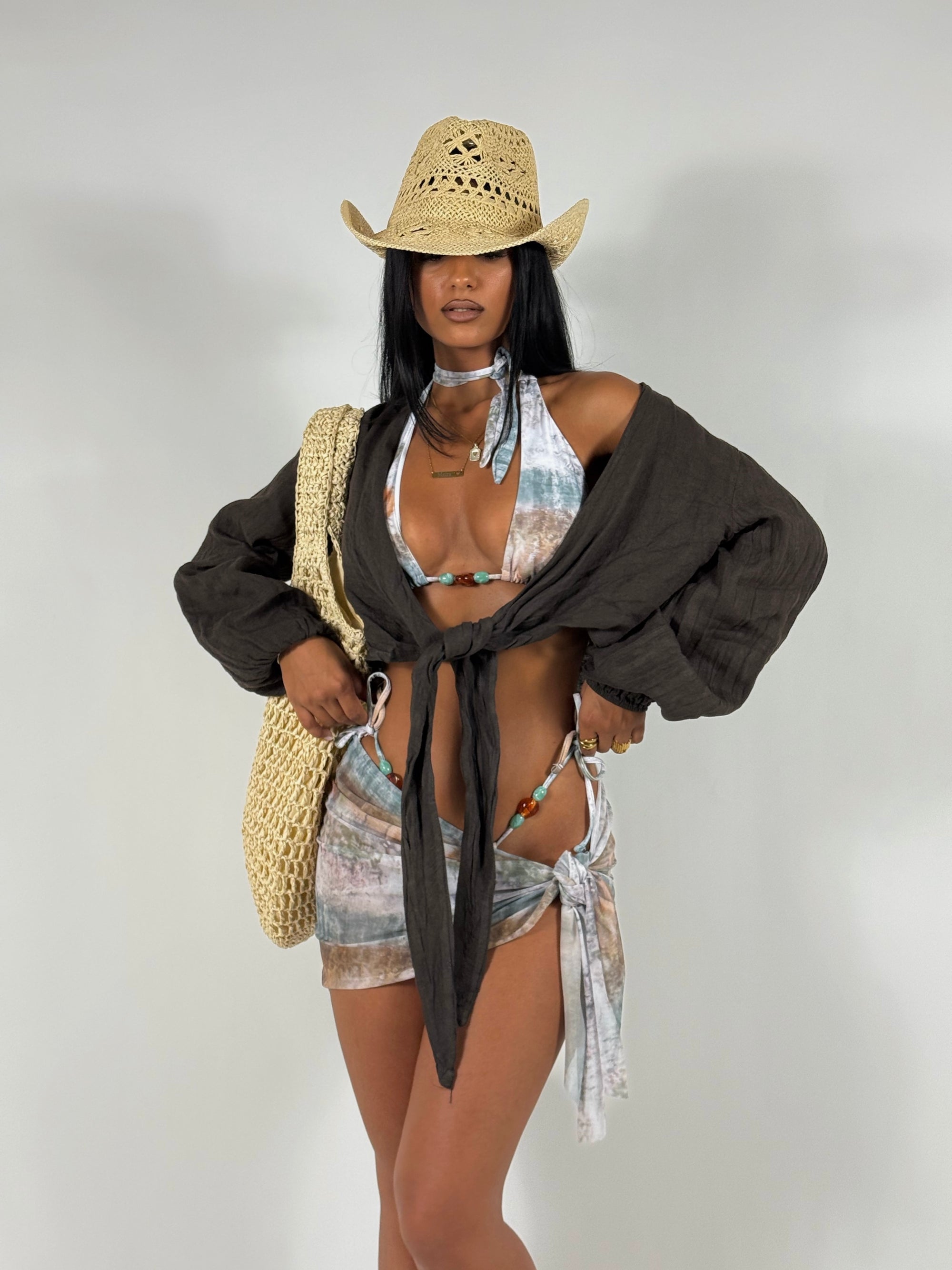 Set Bikini e Pareo Saint Tropez