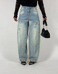 Jeans Baggy Chiaro