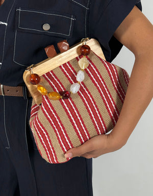 Borsa Zephyr Rosso