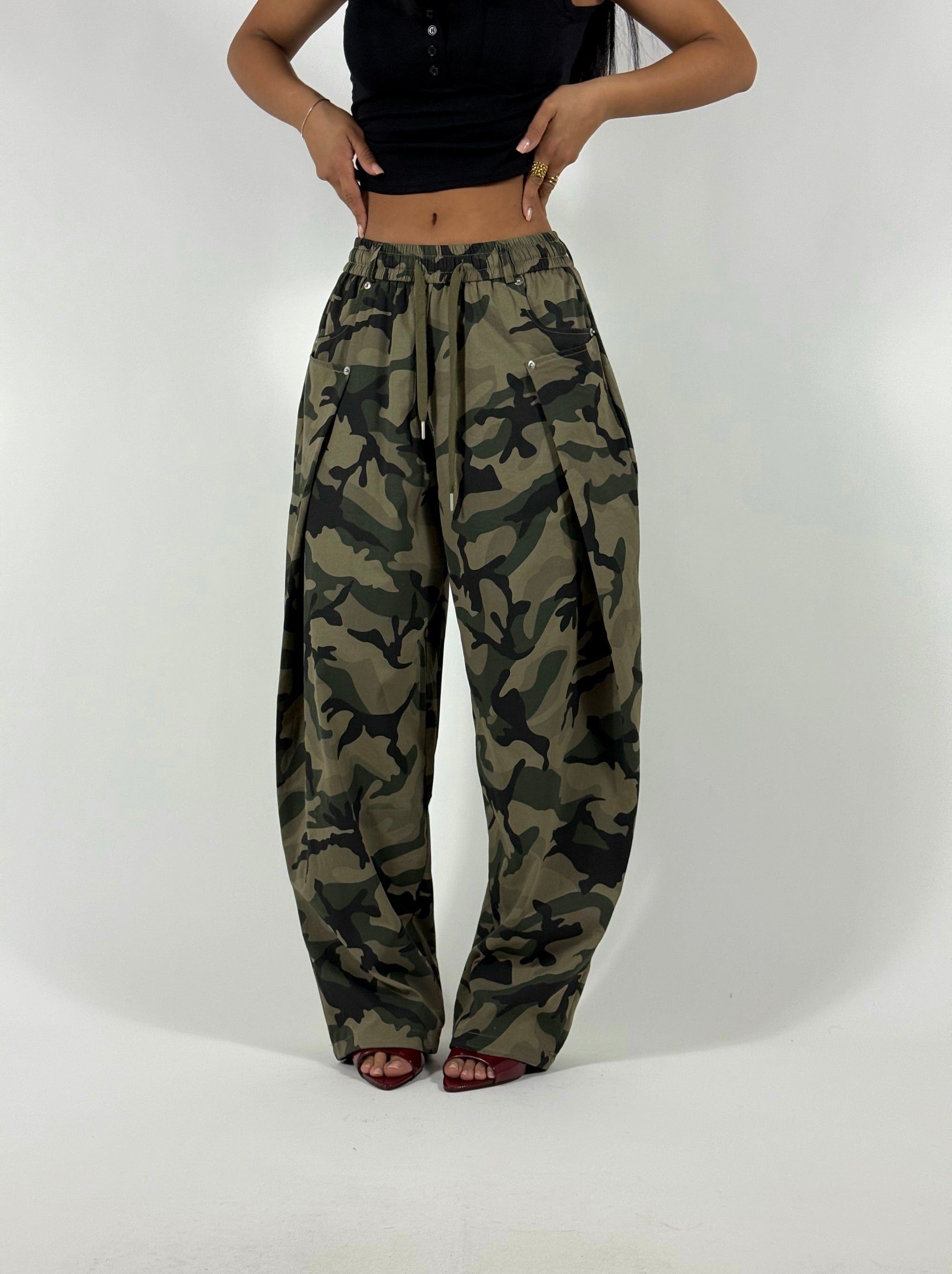 Pant Balloon Militare