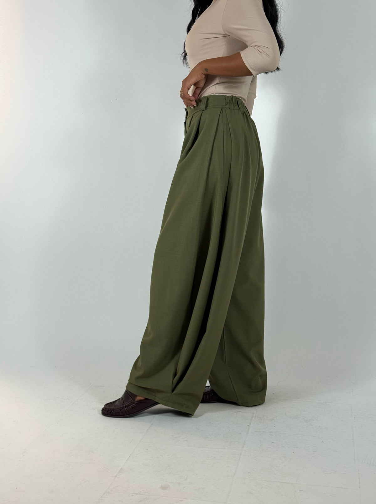 Pantalone Balloon Pinces