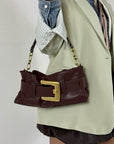 Bag Icon Belt Marrone