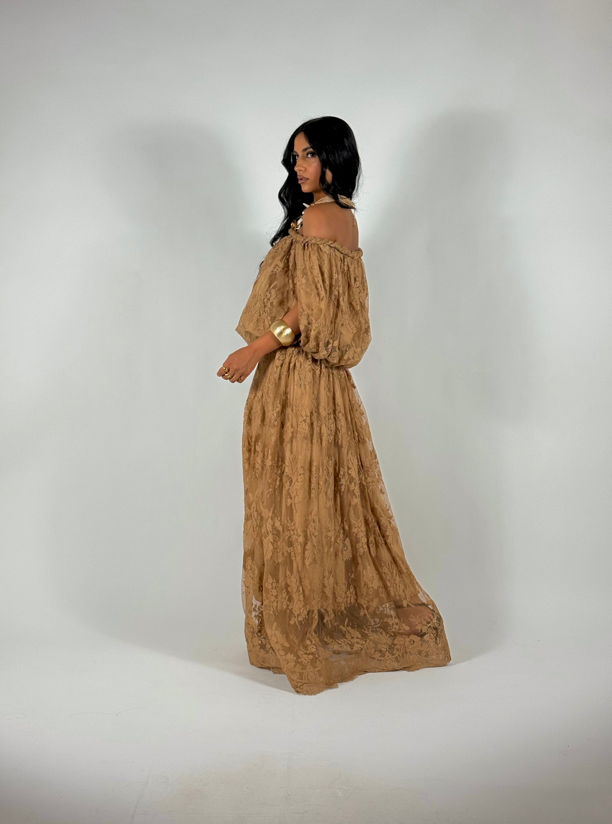 Dress Artemide Camel