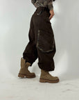 Jeans Brown Military