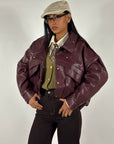 Bomber Drake Bordeaux
