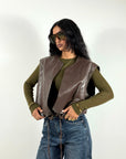 Gilet Strong Marrone