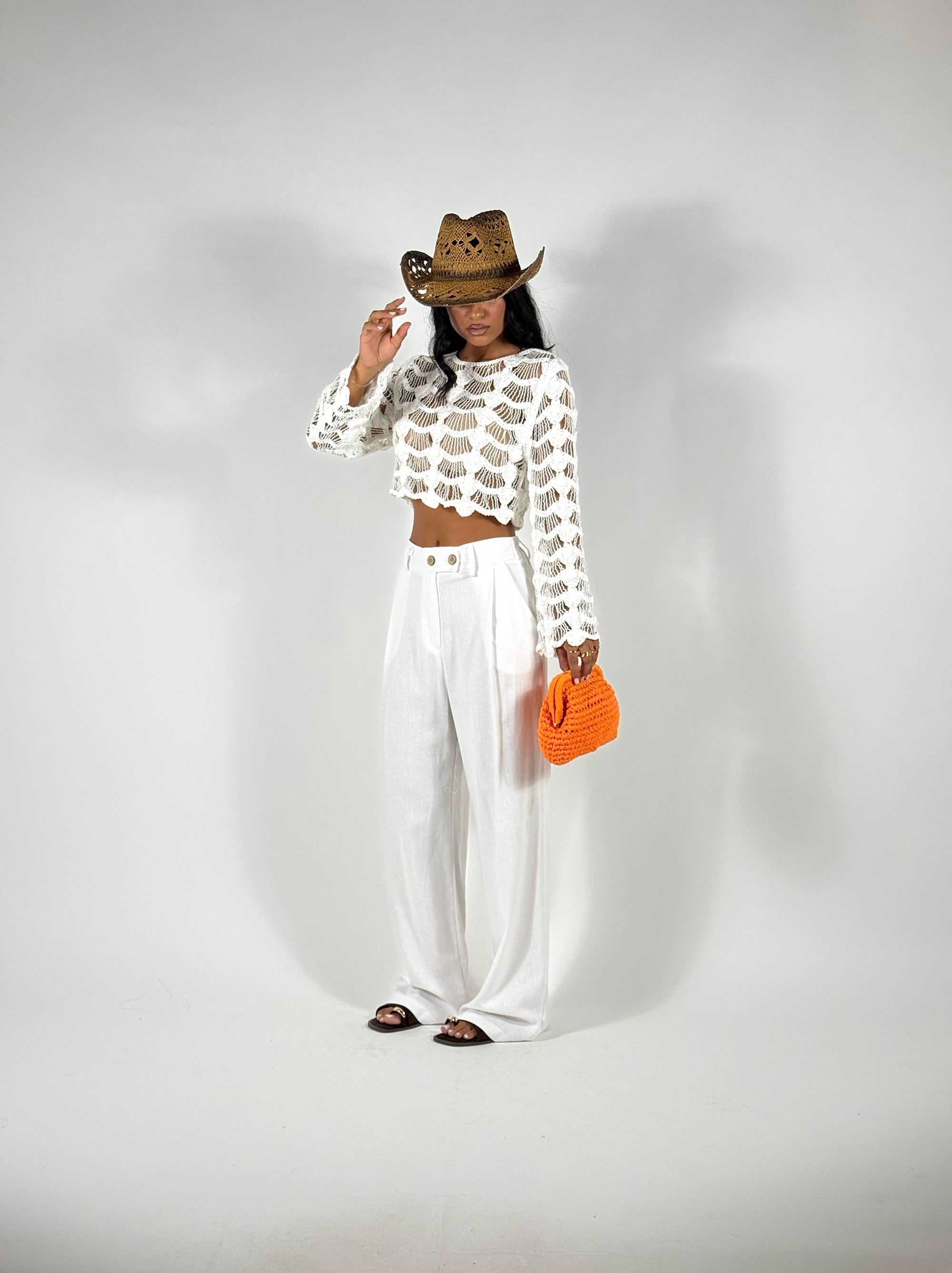Pantalone Rodi Bianco