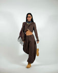 Tailleur Tokyo Marrone