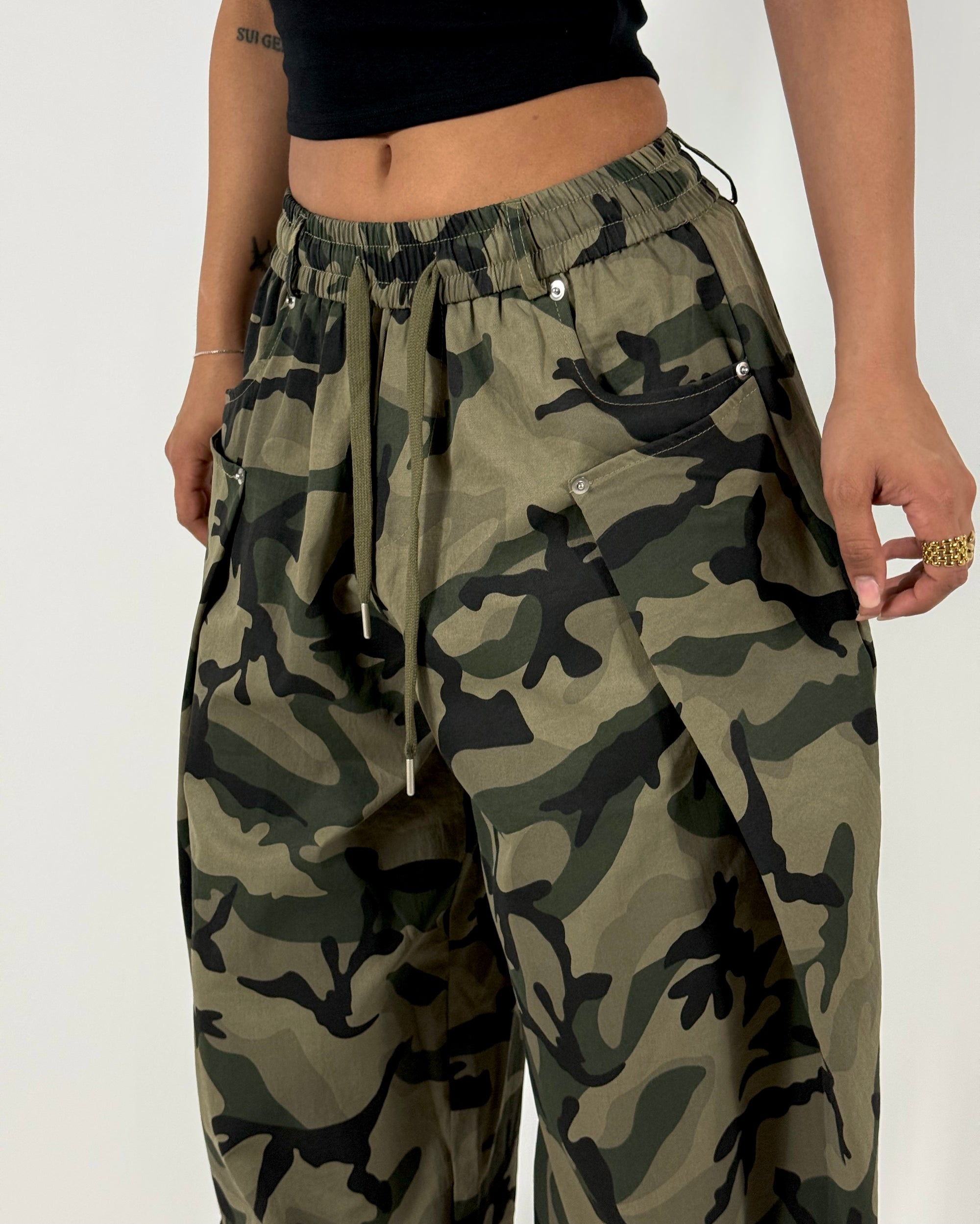 Pant Balloon Militare