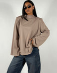 T-Shirt Oversize Spalline