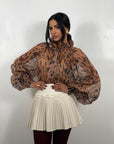 Blusa Animalier