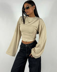 Shirt Flare Sleeve