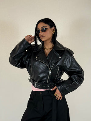 Chiodo Cropped Nero