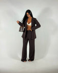 Tailleur Milano Marrone