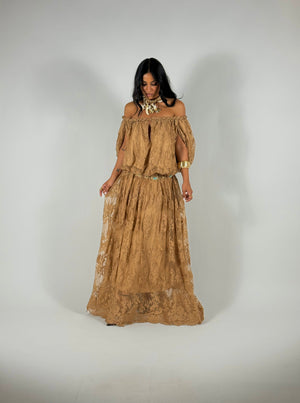 Dress Artemide Camel