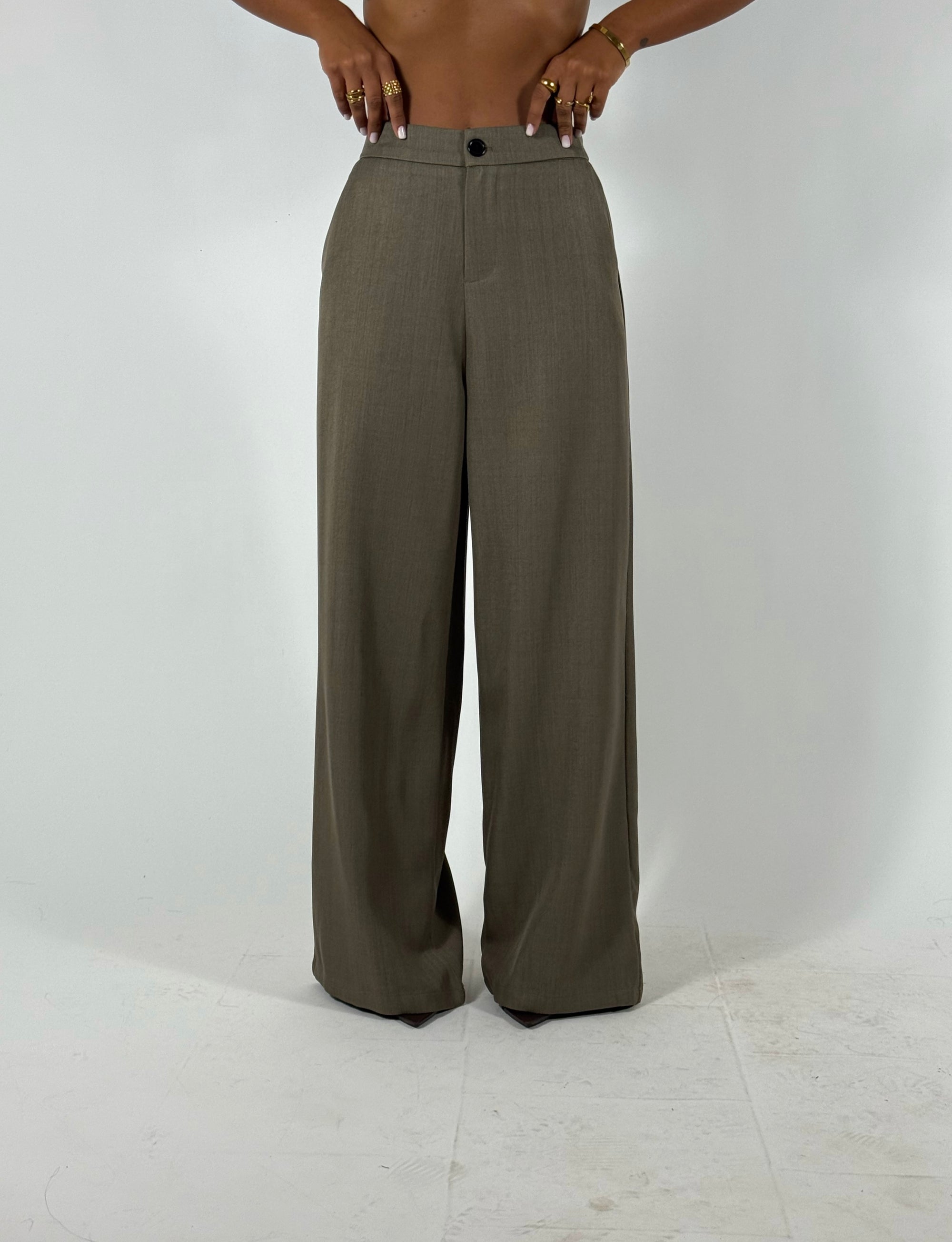 Pantalone Dritto Tortora